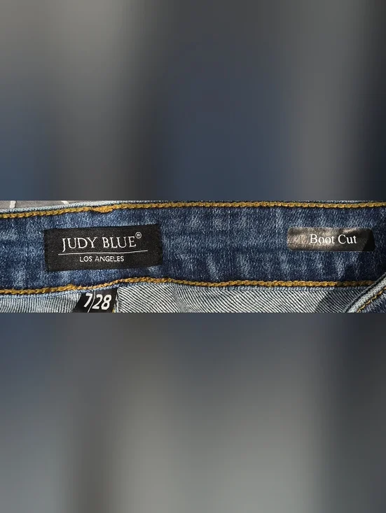 Judy Blue Non Distressed Bootcut Jeans Size 7/28 - Picture 6 of 7